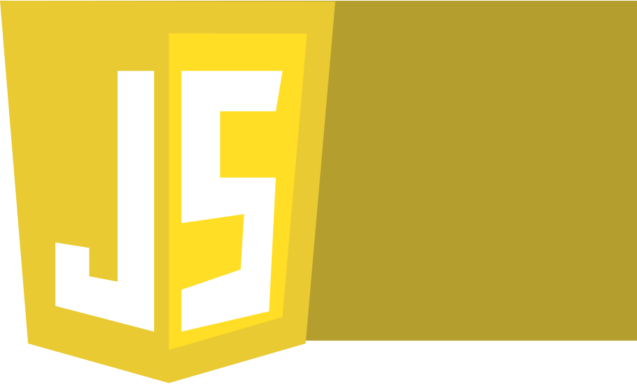 Ícone do JavaScript usado como fundo